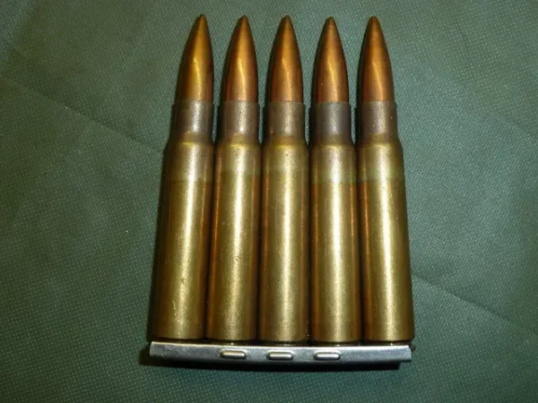 INERT 7.92 CLIPPED AMMUNITION (A13)