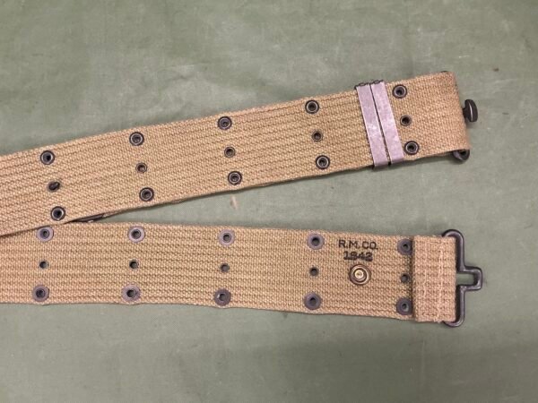 ORIGINAL WW2 AMERICAN PISTOL BELT (WSA4) - Image 2