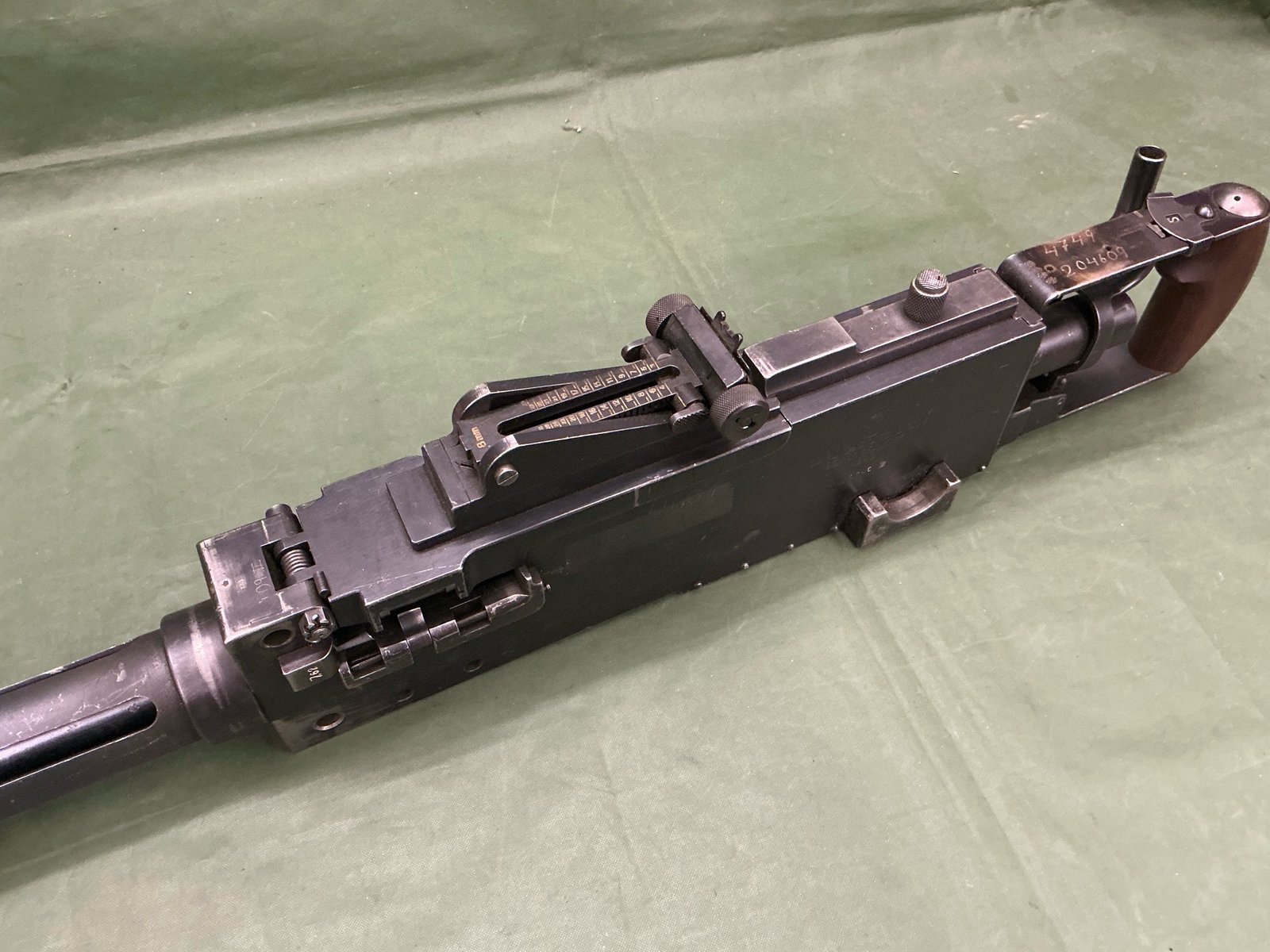 DEACTIVATED M39 KULSPRUTA 1942 MACHINE GUN (3160) - Image 5