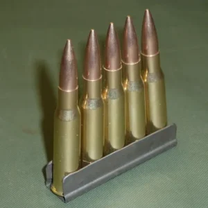 INERT 7.62X54r AMMUNITION MOSIN ON CLIP (A21)