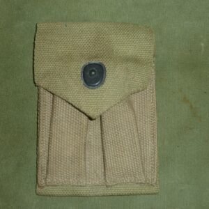 SCARCE WW2 USMC CONTRACT COLT MAGAZINE POUCH (E22)