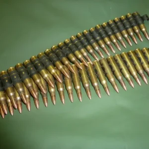INERT 5.56 AMMUNITION ON 50 RND BELT (A68)