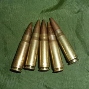 INERT AK47 BRASS ROUNDS (A62)