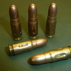 INERT 7.62 TOKAREV / PPSH AMMUNITION BRASS (A22)