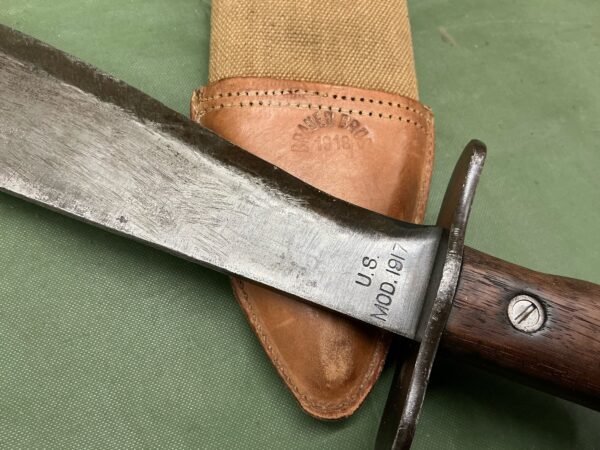WW1 AMERICAN M1917 BOLO KNIFE (B2386) - Image 2