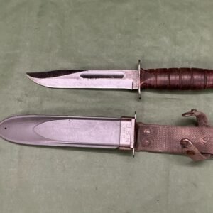 WW2 US NAVY KA-BAR KNIFE (B2417)