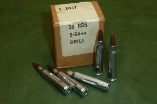INERT BOX 5.56 DRILL ROUNDS (B43)