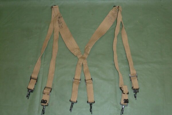 SCARCE BRITISH MADE AMERICAN M1936 SUSPENDERS (WSA4)