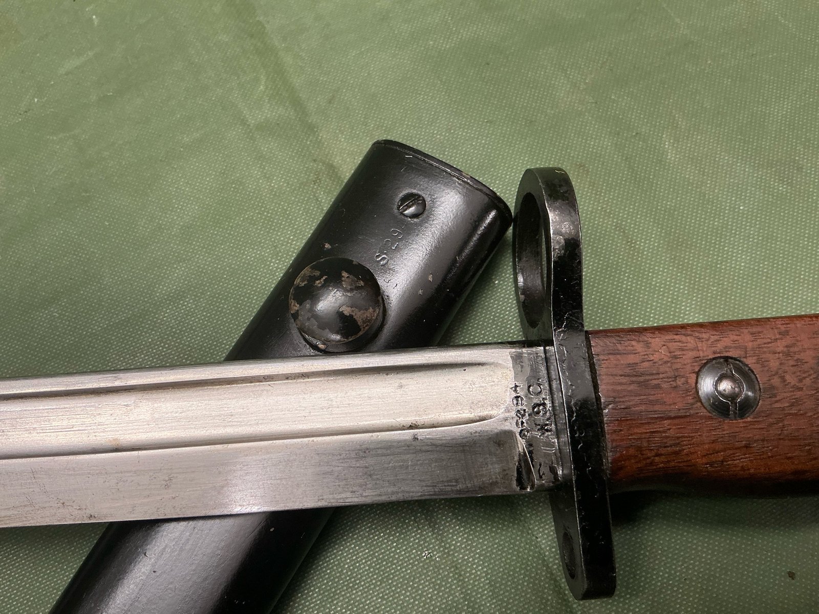 WW2 NO5 JUNGLE CARBINE BAYONET (B3060) - Image 3