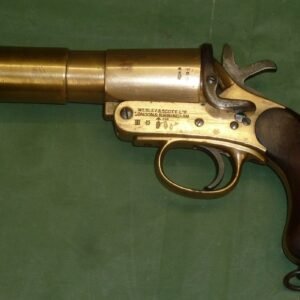 DEACTIVATED WW1 BRITISH FLARE PISTOL (D28)