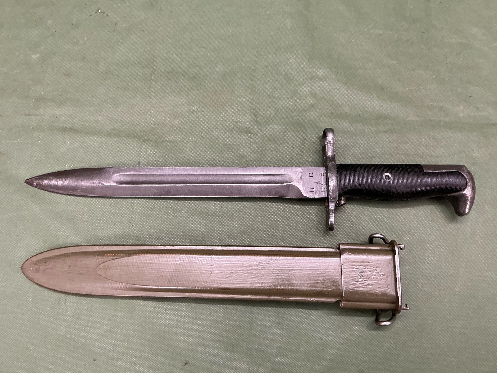 WW2 M1 GARAND RIFLE BAYONET UC (B2269)