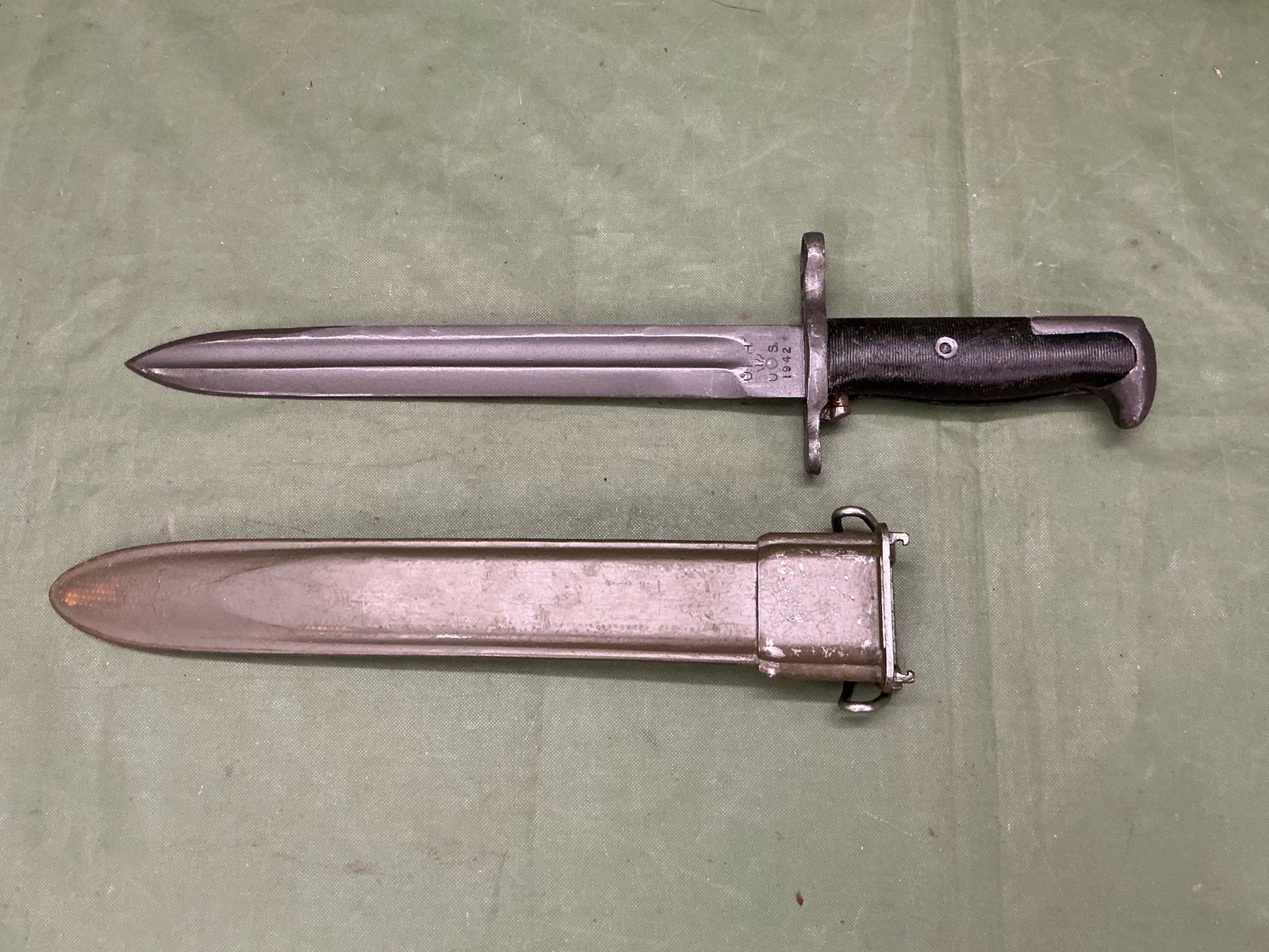 WW2 M1 GARAND BAYONET SPEARPOINT AFH (B3031)