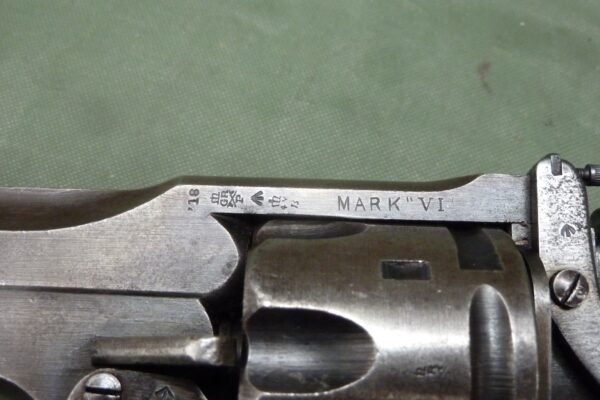 DEACTIVATED WW1 WEBLEY MK6 REVOLVER (4336) - Image 4