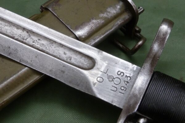 WW2 M1 GARAND BAYONET SPEARPOINT OL (B2221) - Image 3