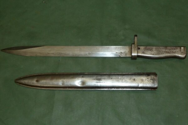 WW1 GERMAN ERSATZ BAYONET EB5 TYPE 1 SCABBARD - Image 2