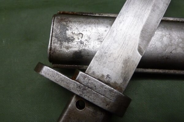 WW1 GERMAN ERSATZ BAYONET EB5 TYPE 1 SCABBARD - Image 3