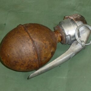 INERT WW2 FRENCH OF1 GRENADE (E127)