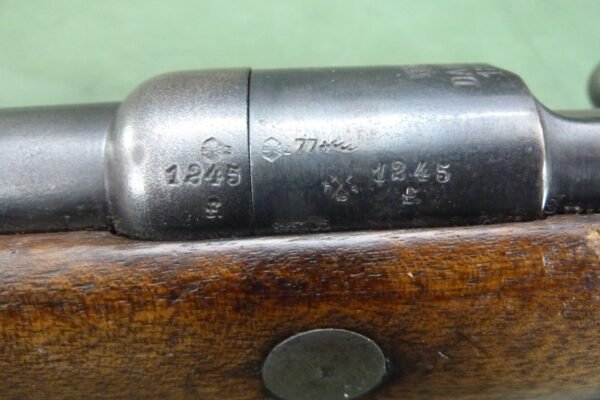 Deactivated WW1 German 1888 Commission Rifle (3348) - Image 3