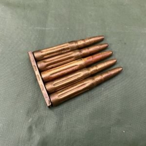 Inert WW2 German 1937 7.92 Drill Rounds (B35)