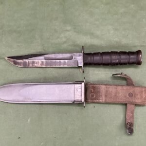 WW2 US NAVY KA-BAR KNIFE (B2416)
