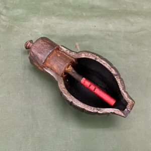 INERT WW1 FRENCH CITREON CUTAWAY GRENADE (E107 )
