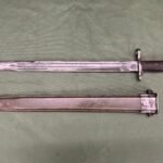SCARCE WW2 LONG GARAND BAYONET (B2585)
