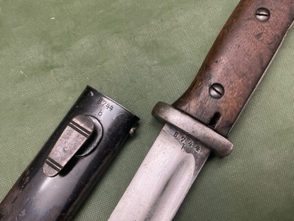 WW2 GERMAN K98 BAYONET MATCHING NUMBERS (B2653) - Image 5