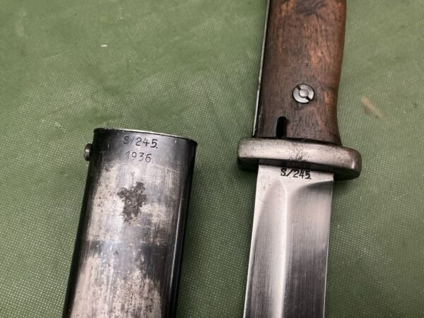 WW2 GERMAN K98 BAYONET MATCHING NUMBERS (B2653) - Image 6