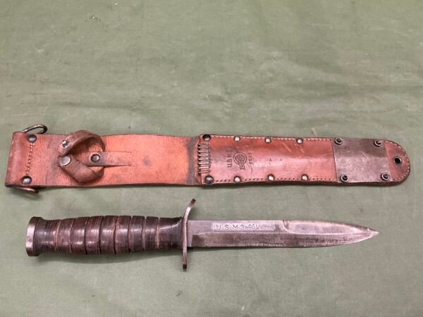SCARCE AMERICAN M3 IN M6 SCABBARD (B2616)