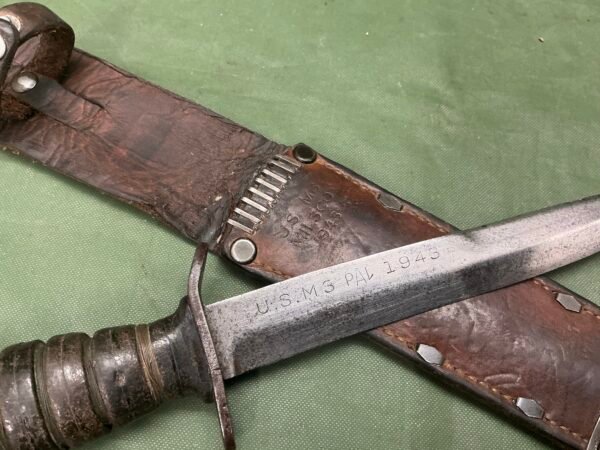 AMERICAN M3 IN M6 SCABBARD BLADE DATE (B2622) - Image 3