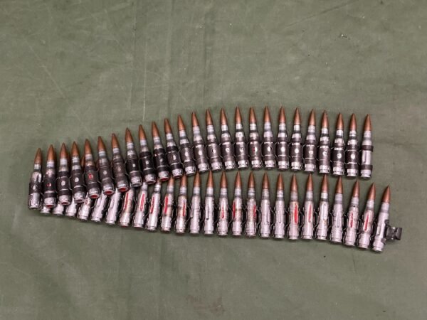 INERT 7.62 DRILL ROUND BELT (D17)