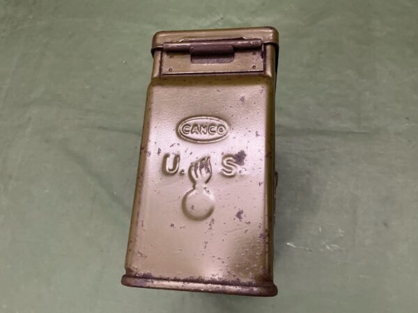 WW2 AMERICAN 30CAL AMMO TIN (BT) - Image 4