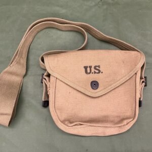 WW2 AMERICAN THOMPSON DRUM MAG POUCH (P584)