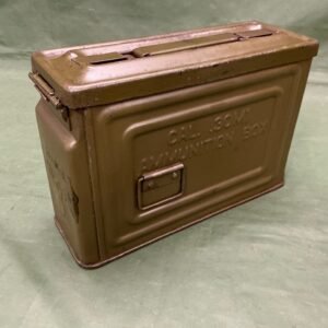 WW2 AMERICAN 30CAL AMMO TIN (BT)
