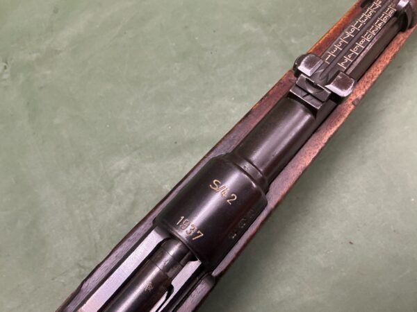 DEACTIVATED WW2 GERMAN K98 RIFLE (4424) - Image 4