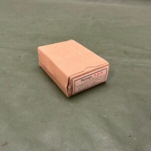 INERT WW2 GERMAN ROUNDS IN BOX (E91)