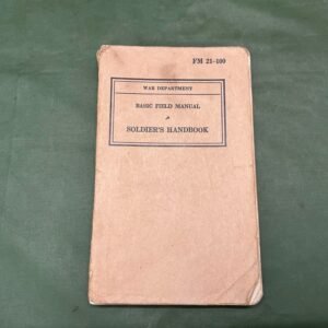 WW2 AMERICAN WW2 SOLDIERS HANDBOOK (WSB4)