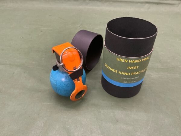 INERT BRITISH L111A1 PRACTICE GRENADE BOXED (B31)