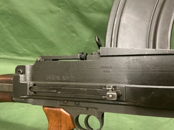 DEACTIVATED WW2 MK2 BREN GUN (DM13) - Image 3