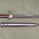 WW2 GERMAN MP34 BAYONET (B2709)