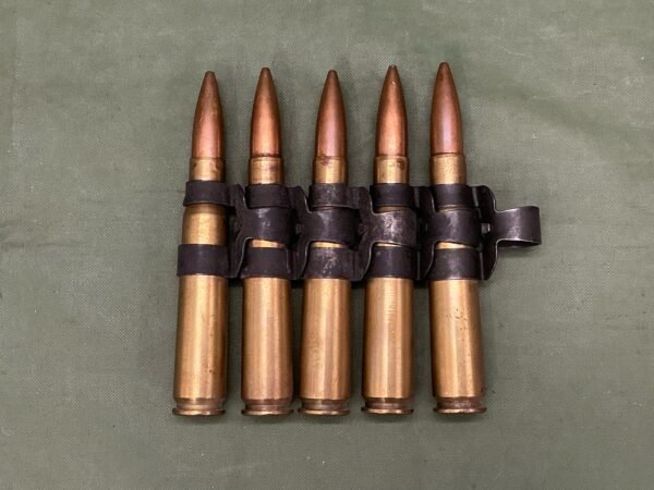 INERT WW2 AMERICAN 0.50cal ROUNDS (A60)