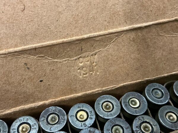 INERT WW2 GERMAN BOXED 9MM ROUNDS (B42) - Image 2
