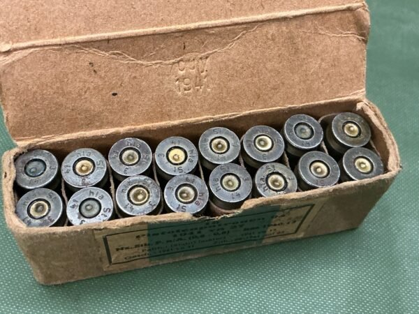 INERT WW2 GERMAN BOXED 9MM ROUNDS (B42) - Image 3