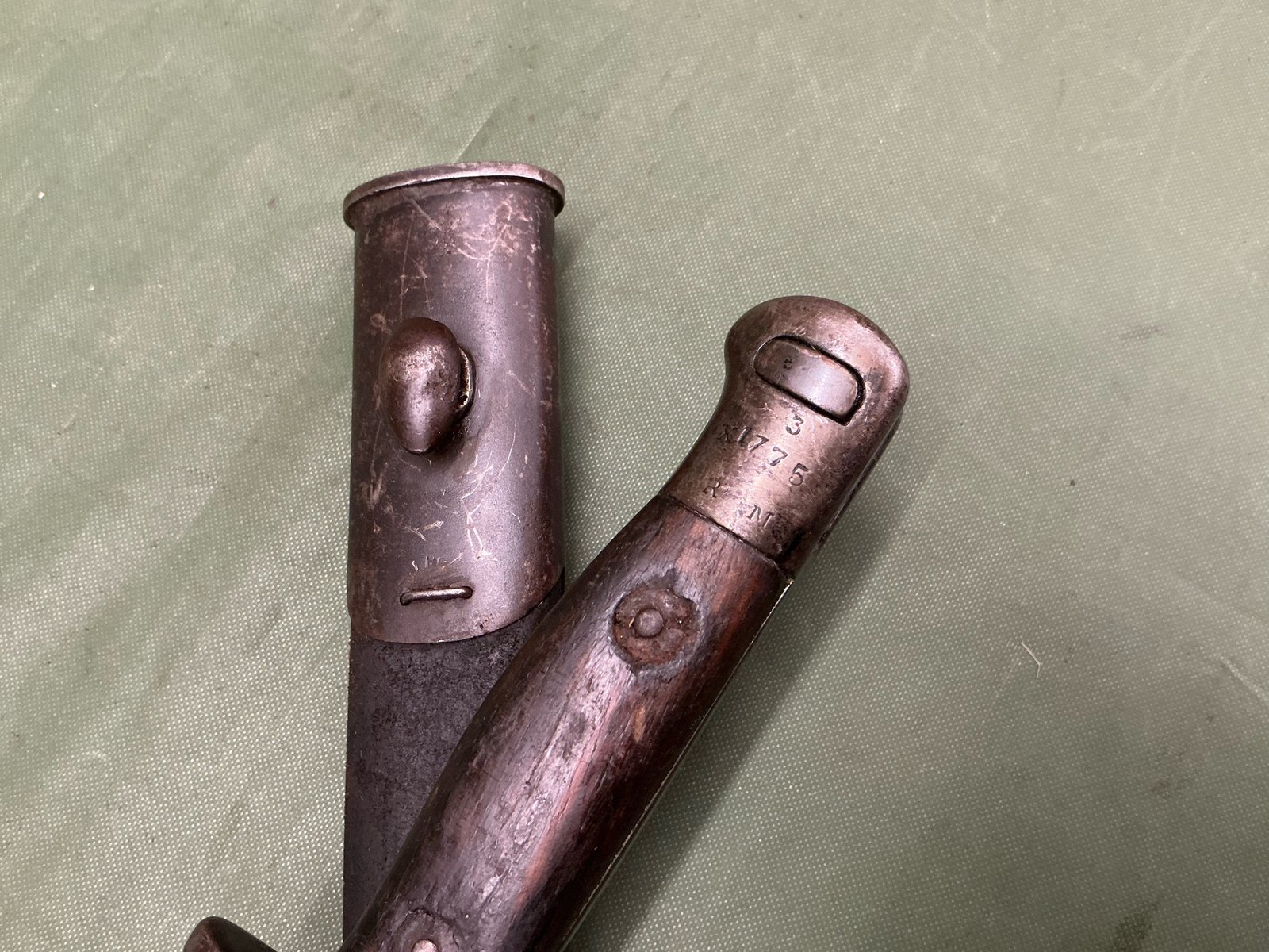 WW1 SMLE BAYONET ROYAL MARINE MARKED - Image 3