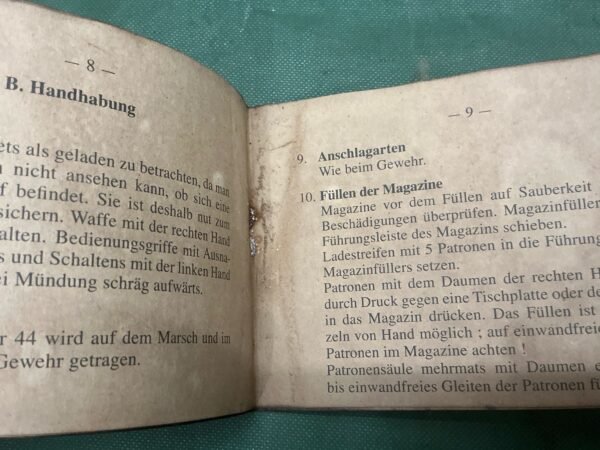 ORIGINAL MP44 MANUAL (E99) - Image 3