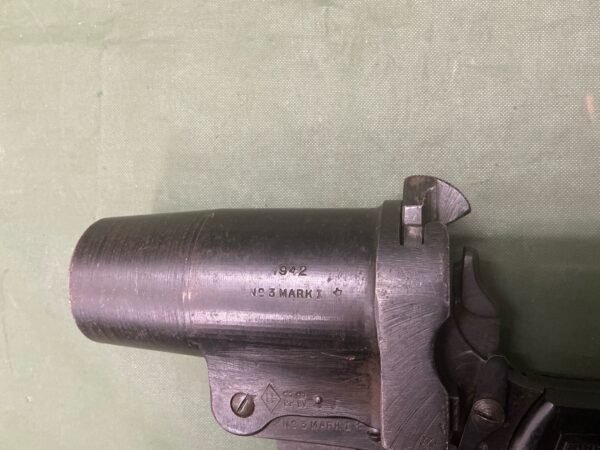 DEACTIVATED WEBLEY NO3 MK1 FLARE PISTOL(D60) - Image 3