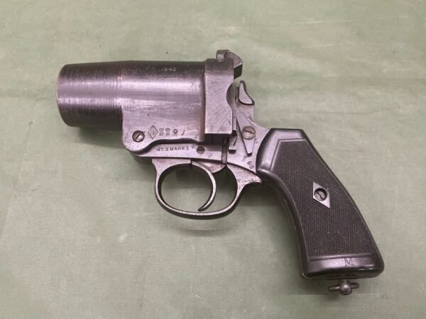 DEACTIVATED WEBLEY NO3 MK1 FLARE PISTOL(D60) - Image 2