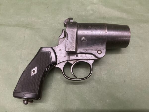 DEACTIVATED WEBLEY NO3 MK1 FLARE PISTOL(D60)