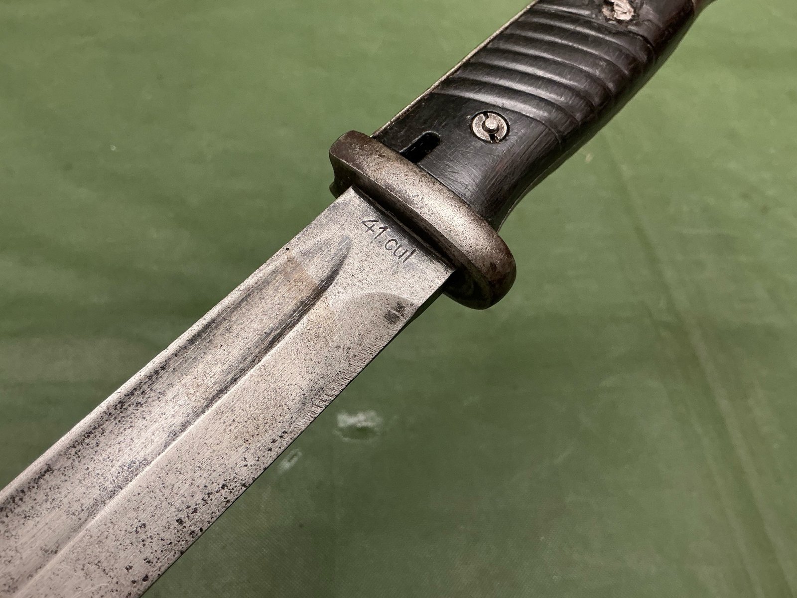 WW2 GERMAN K98 MAUSER BAYONET AND FROG (B2288) - Image 4