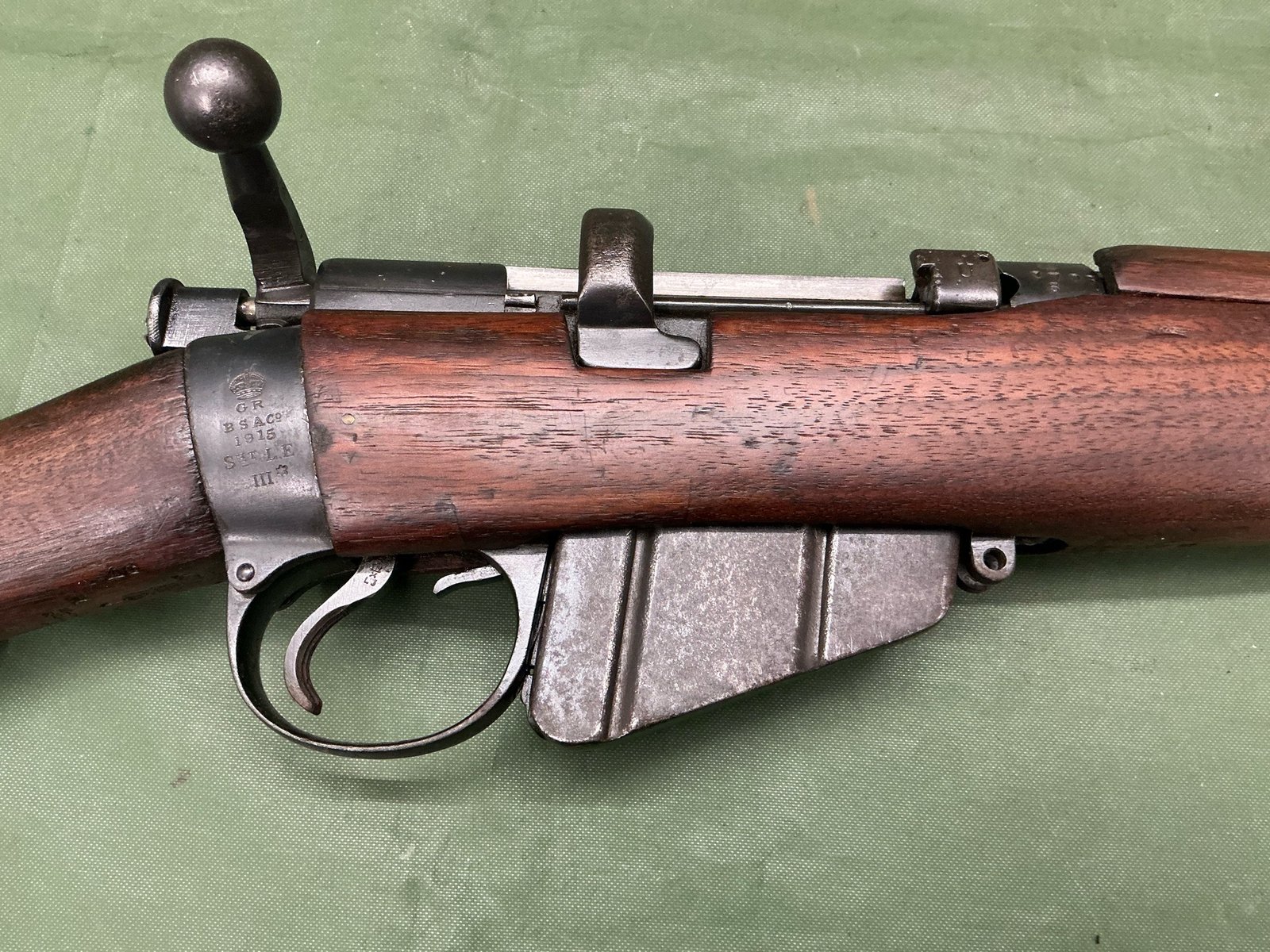 DEACTIVATED SMLE RIFLE DATED 1915 (DR13) - Image 3